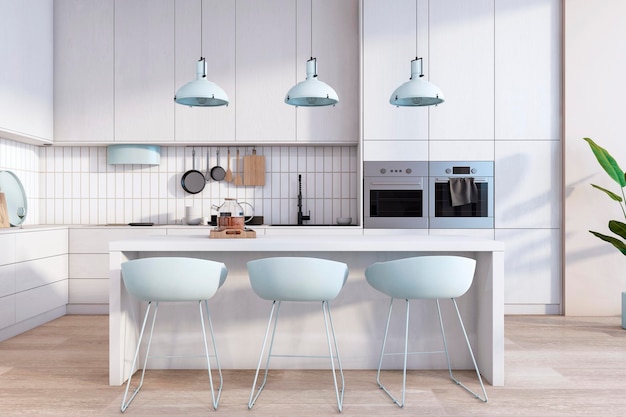 Interior bucătărie modernă